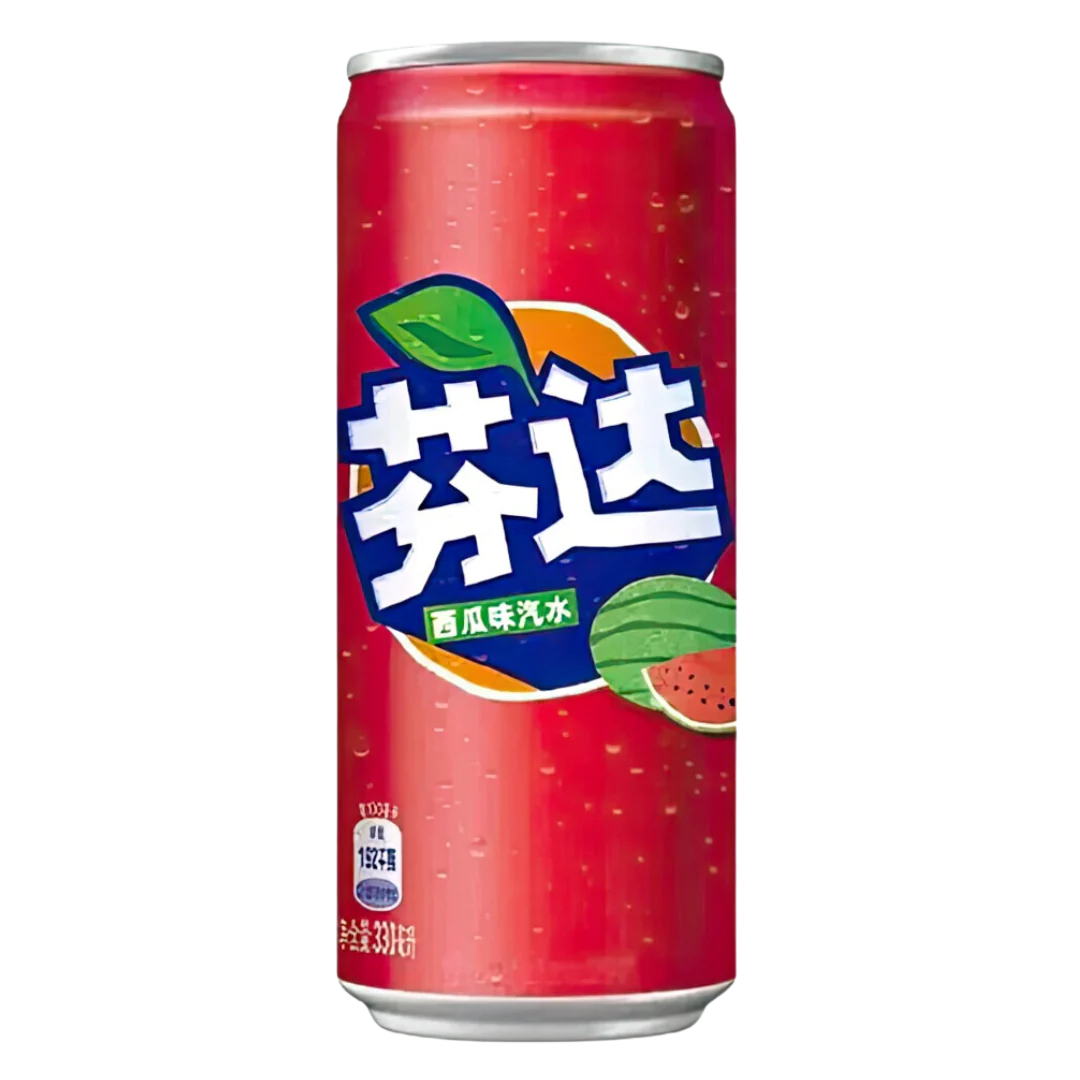 Fanta Watermelon Tall Can 330ml (CHINA)