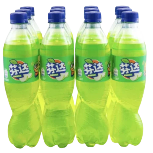 Fanta Apple 500ML Bottles (CHINA)