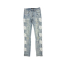 Mixed Emotion ‘Sea’ Monogram Denim