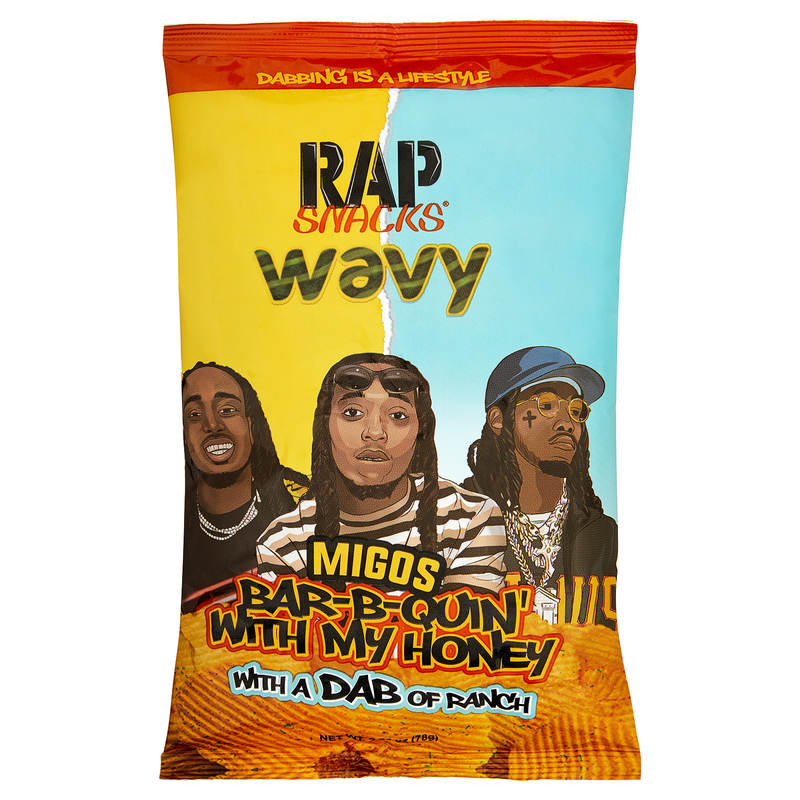 Rap Snacks Migos Bar-B-Quin' With My Honey with a Dab of Ranch