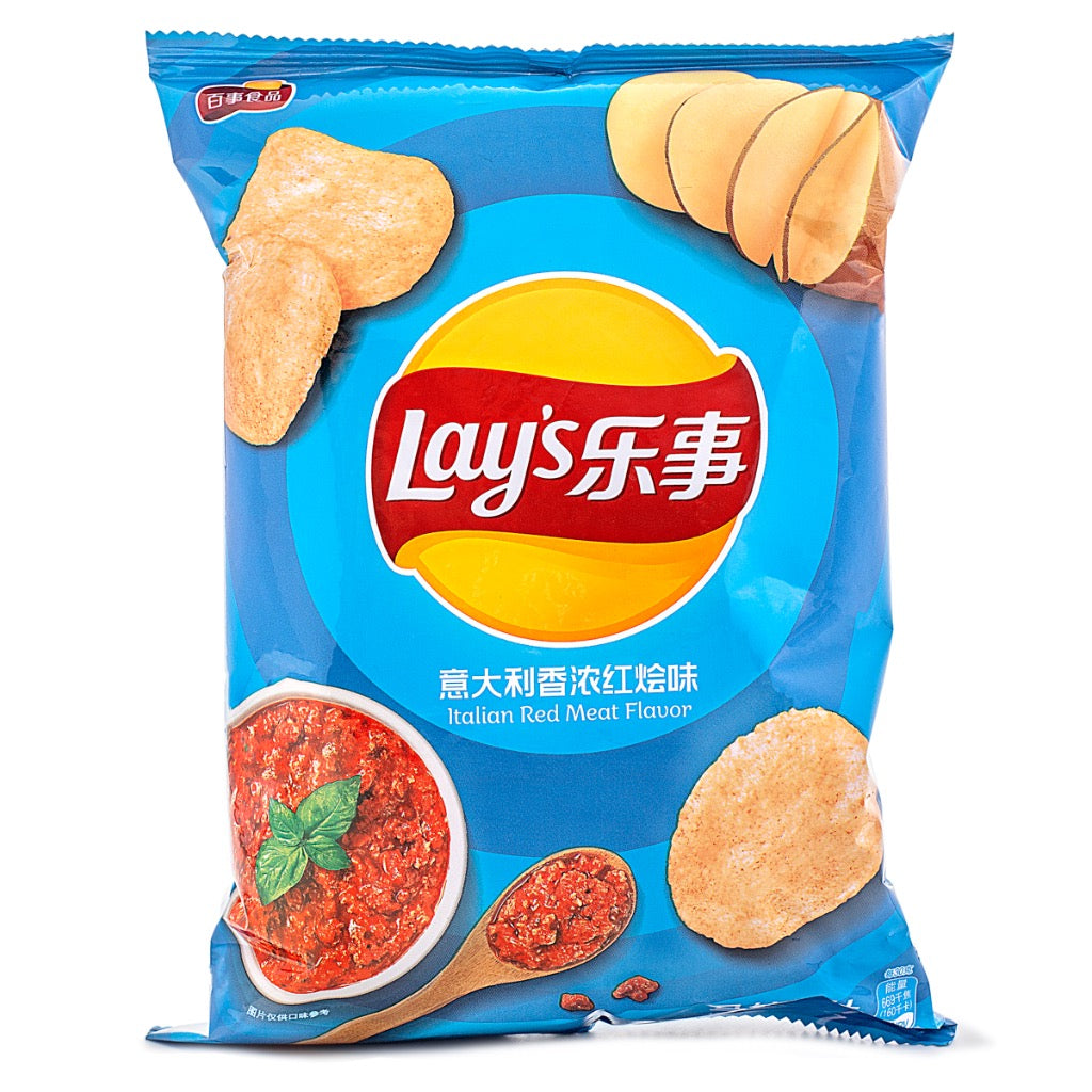 Lays Italian Red Meat Flavor