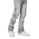 Eyelet Cargo Jeans