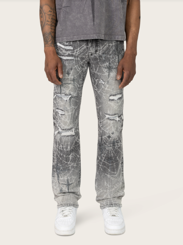 SMOKE RISE STARRY SMOKE JEANS