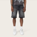 SMOKE RISE SUN BLEACHED EFFECT COLORED SHORTS