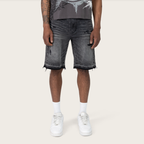 SMOKE RISE SUN BLEACHED EFFECT COLORED SHORTS