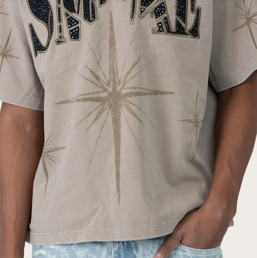 SMOKE RISE STARRY SMOKE TEE