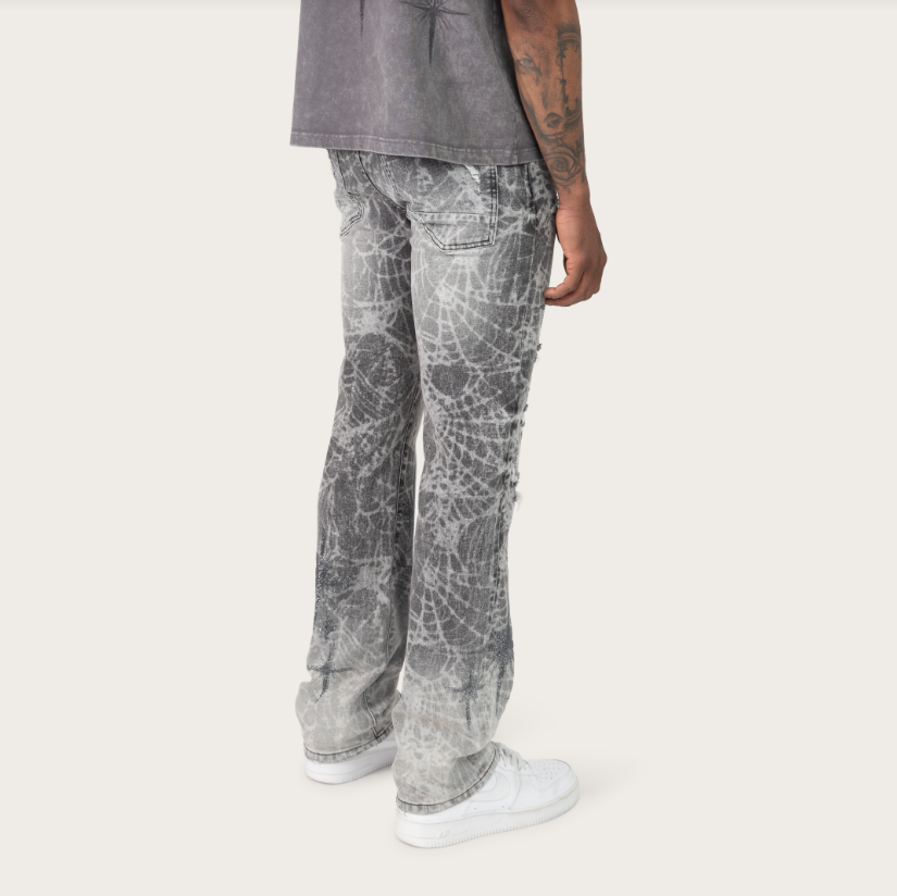 SMOKE RISE STARRY SMOKE JEANS