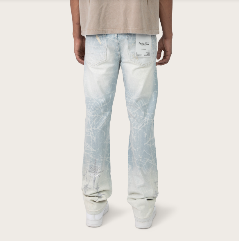 SMOKE RISE STARRY SMOKE JEANS