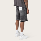 SMOKE RISE SUN BLEACHED EFFECT COLORED SHORTS