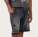 SMOKE RISE SUN BLEACHED EFFECT COLORED SHORTS