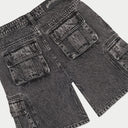 GODSPEED Octagon Cargo Denim Shorts
