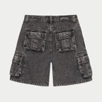 GODSPEED Octagon Cargo Denim Shorts