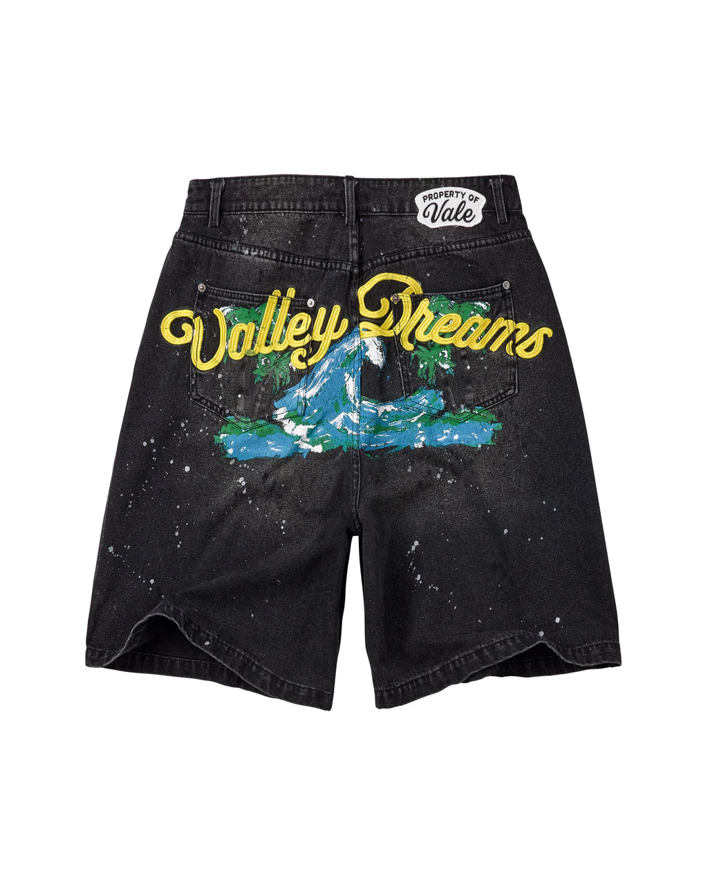 VALE FOREVER PARADISE BLACK JORTS