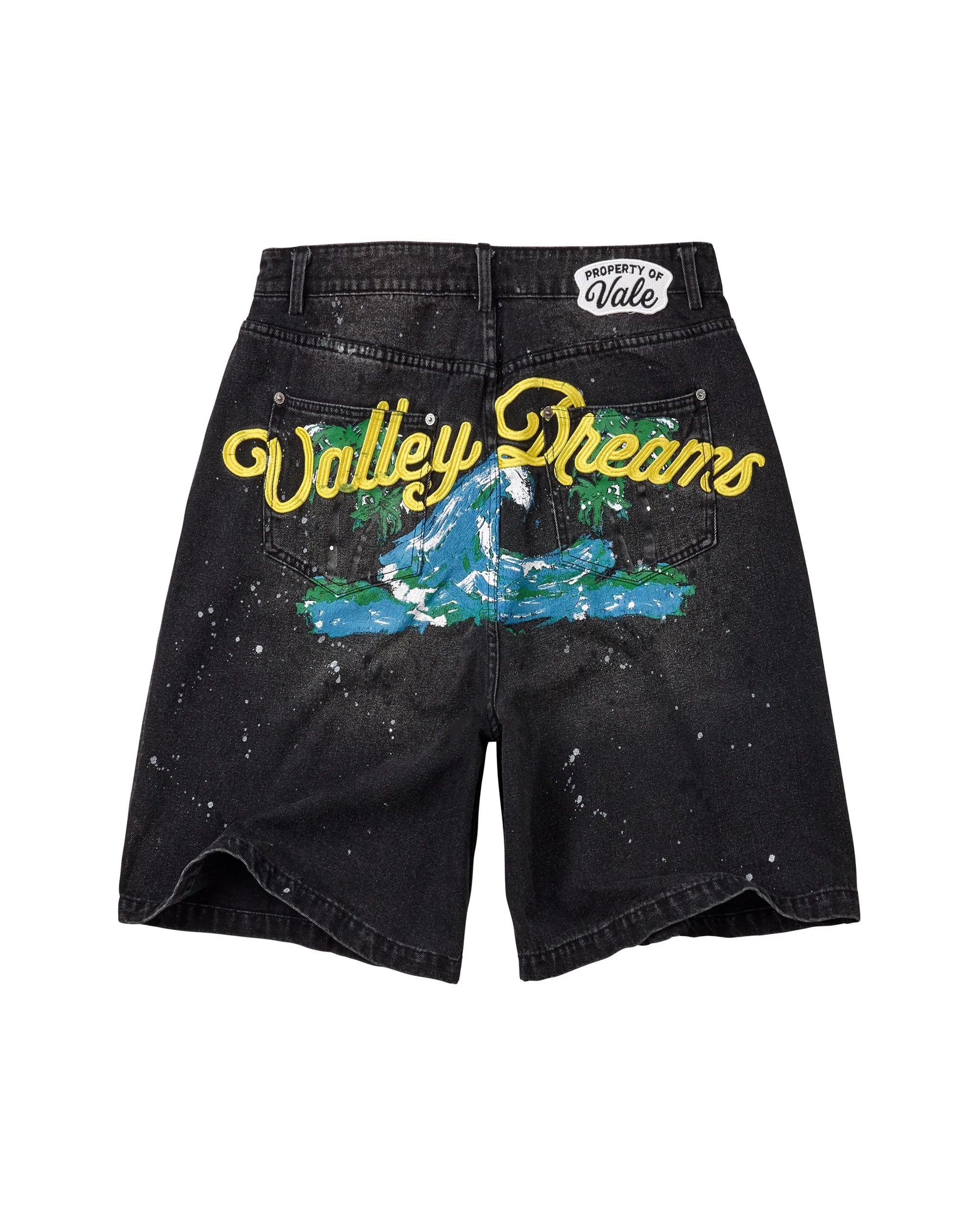 VALE FOREVER PARADISE BLACK JORTS