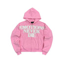Mixed Emotion Pink End Hoodie