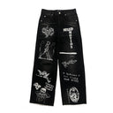 Mixed Emotion Black Canvas Denim
