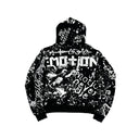Mixed Emotion Black 'Graffiti' hoodie