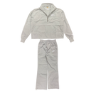 ROUGHPLAY GREY QUATER ZIP SET