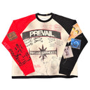 LEGENDS PREVAIL SWAG COLOR BLOCK LONG SLEEVE - BLACK / RED