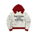 MIXED EMOTION Red “Last Forever” Hoodie