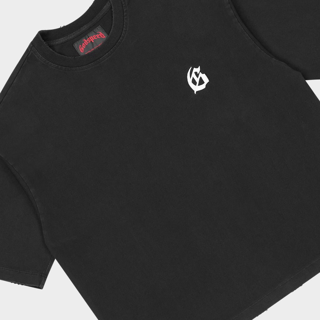 GODSPEED GS Logo Black T-Shirt