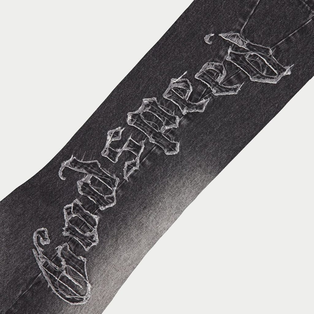 GODSPEED OG Logo Flared Denim Stitched