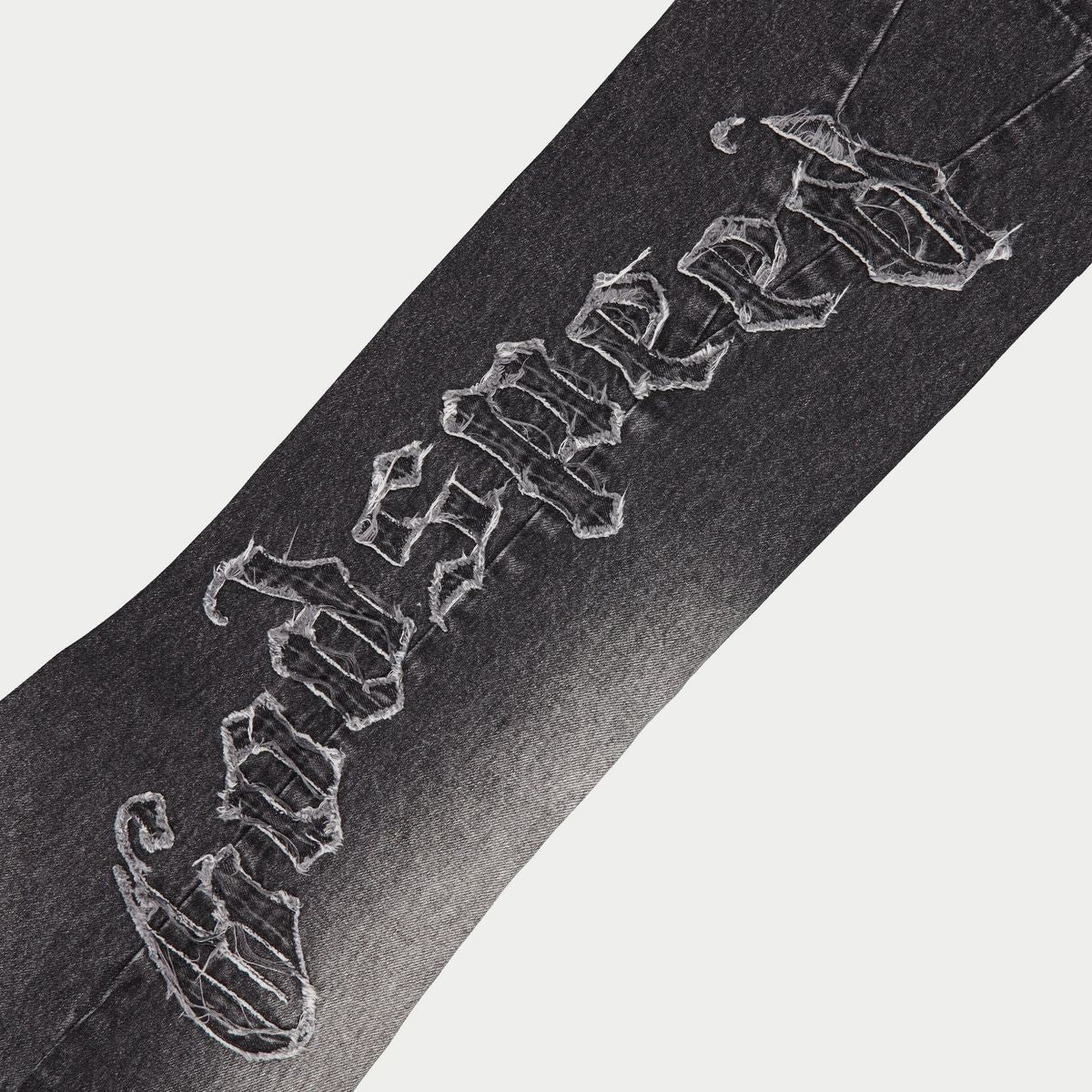GODSPEED OG Logo Flared Denim Stitched