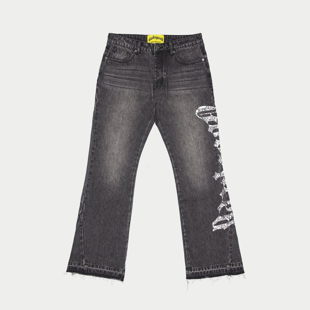 GODSPEED OG Logo Flared Denim