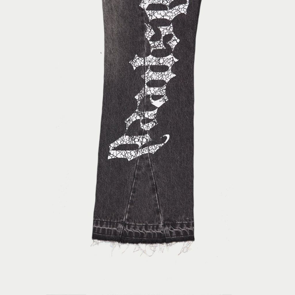 GODSPEED OG Logo Flared Denim