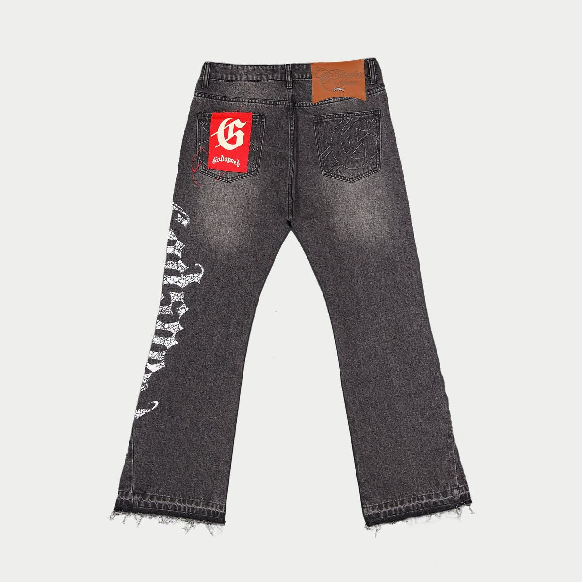 GODSPEED OG Logo Flared Denim