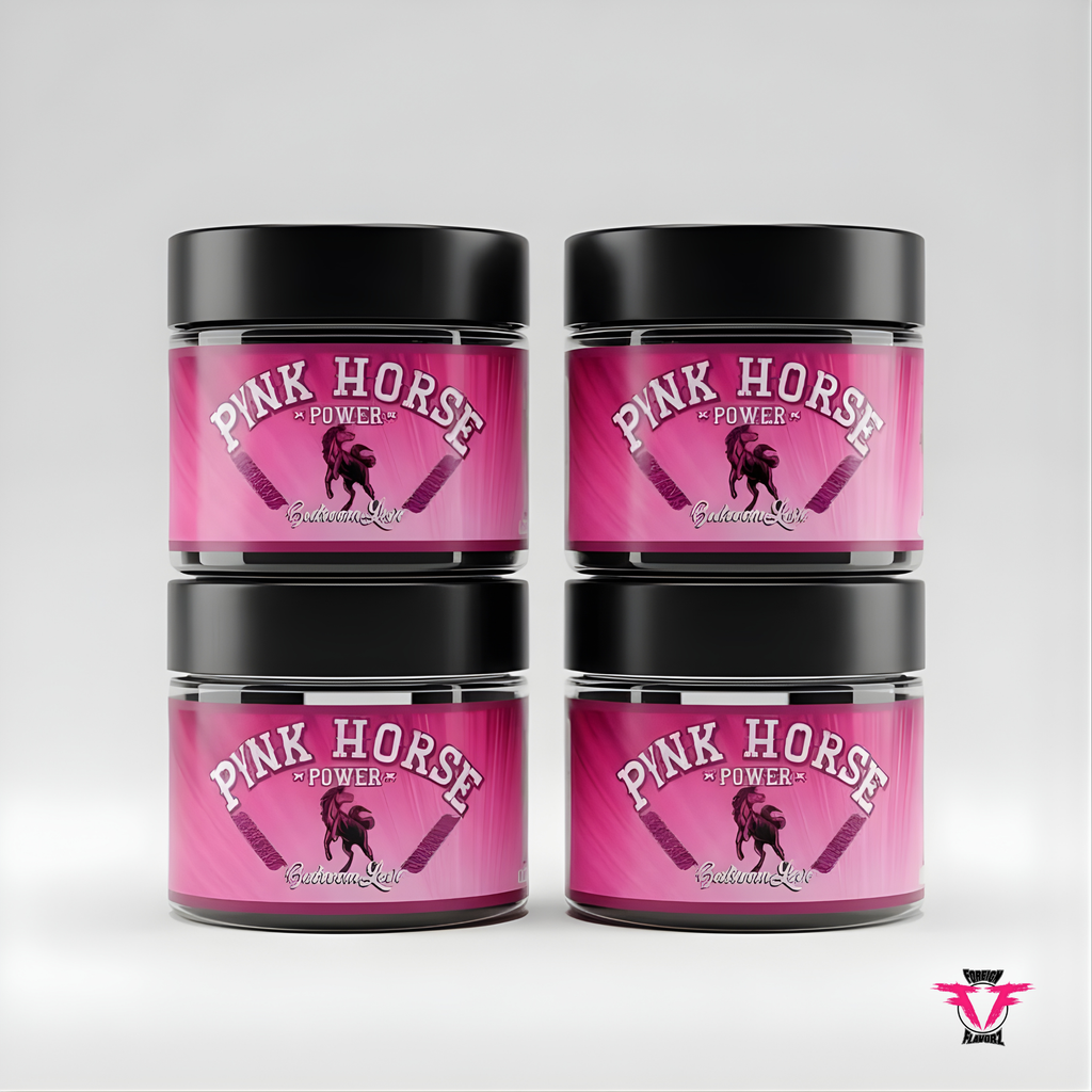Pink Horse Power 4 Count