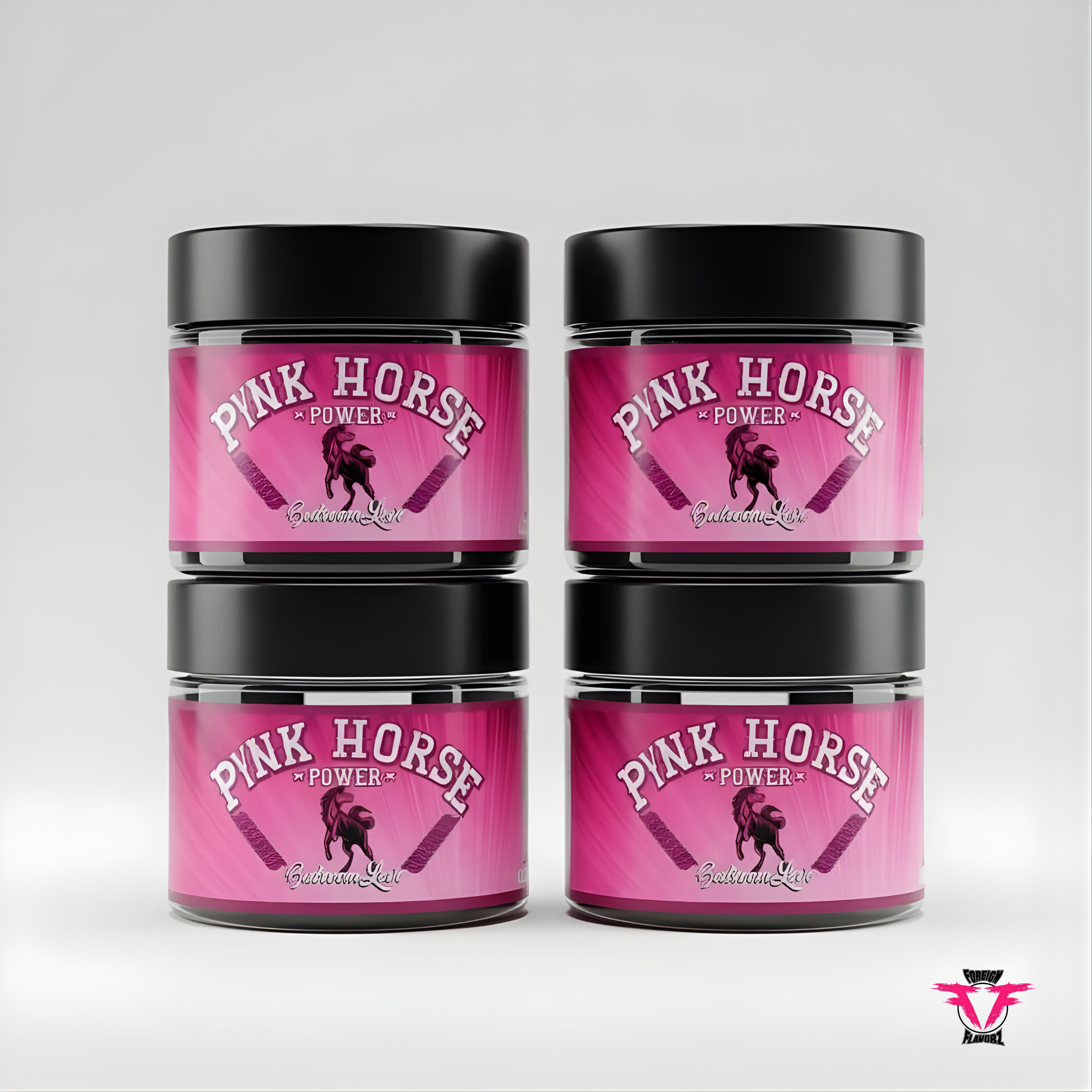 Pink Horse Power 4 Count