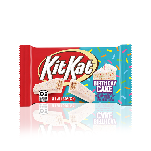 KIT KAT® Birthday Cake Flavor (Standard Size Bar 1.5oz)